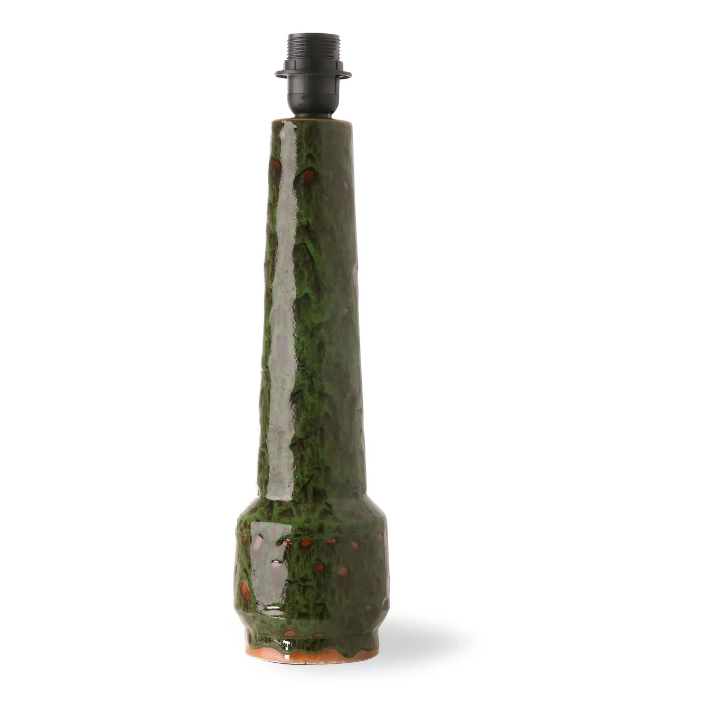 HKliving - Ceramic Lamp Base | Dark green