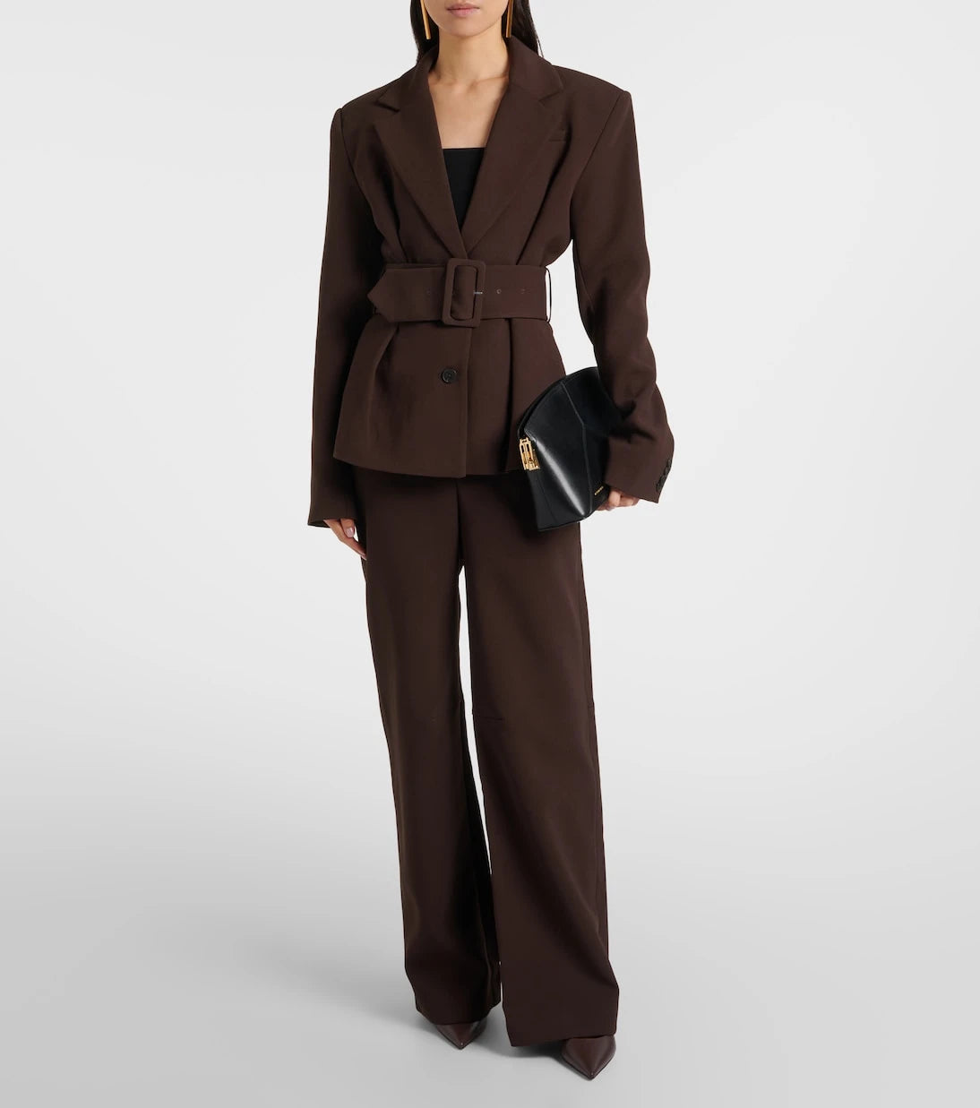 Rotate - High-rise wide-leg pants