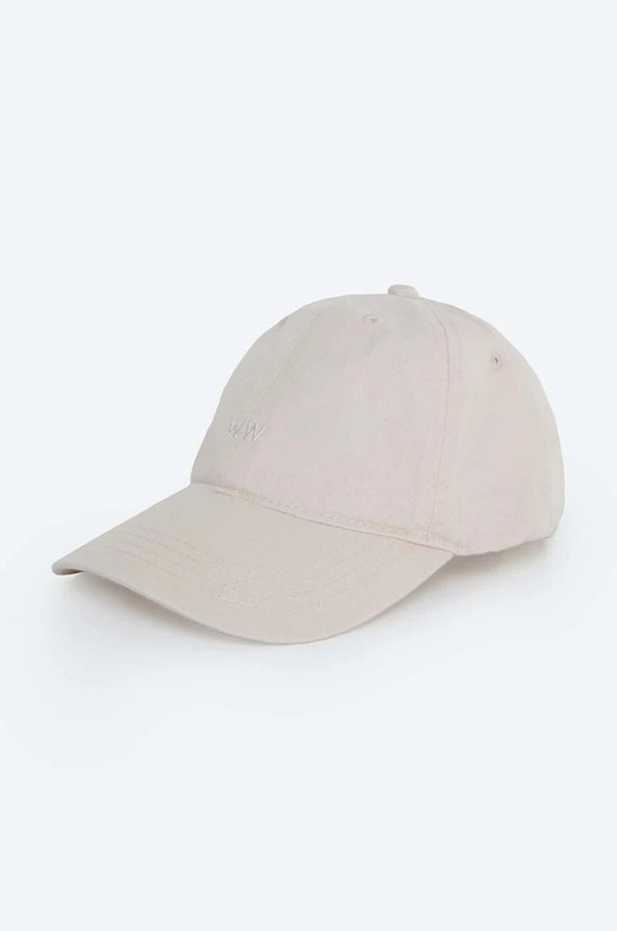Памучна шапка с козирка Wood Wood Low profile twill cap