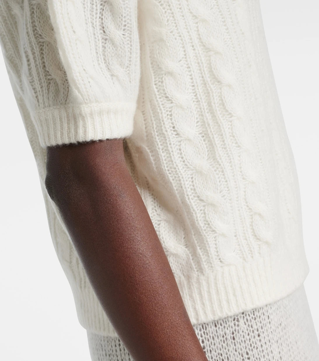 Lisa Yang - Kenzie cable-knit cashmere and silk sweater
