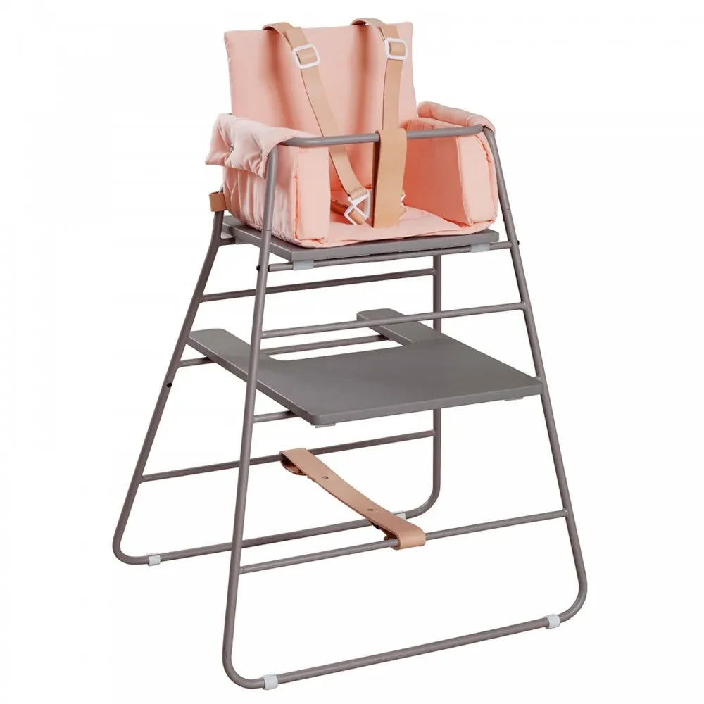 Budtzbendix - Towerblock Highchair Cushion | Peach