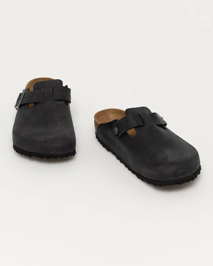 Nubuk Birkenstock Boston SFB Terlik