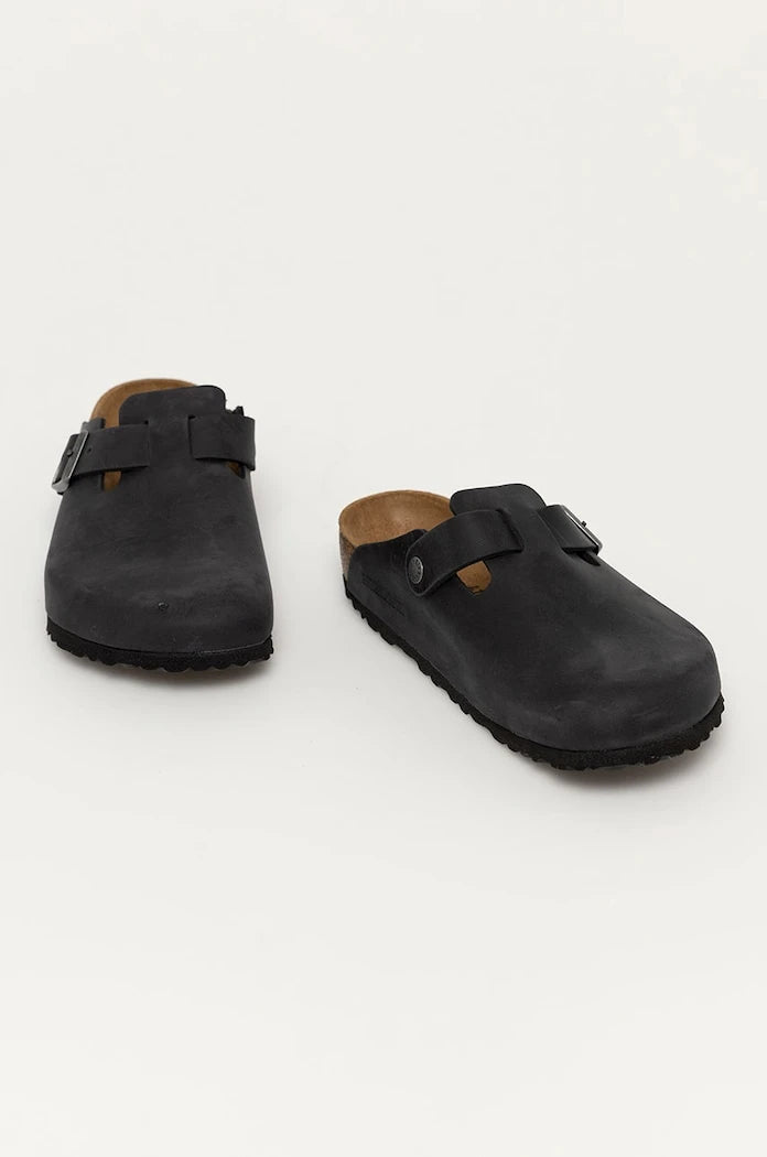 Чехли от набук Birkenstock Boston SFB