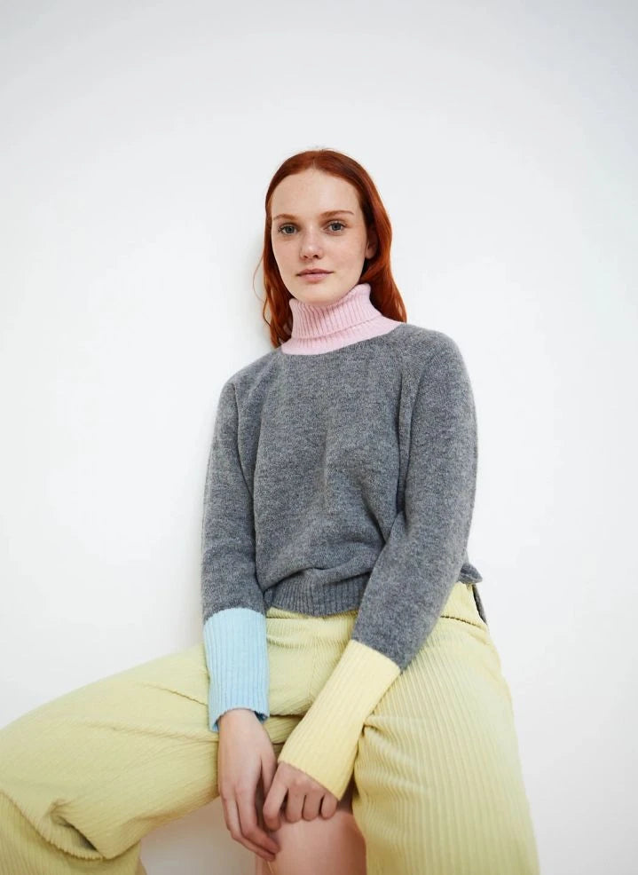 Dr Bloom - Giggle Jersey Sweater | Grey