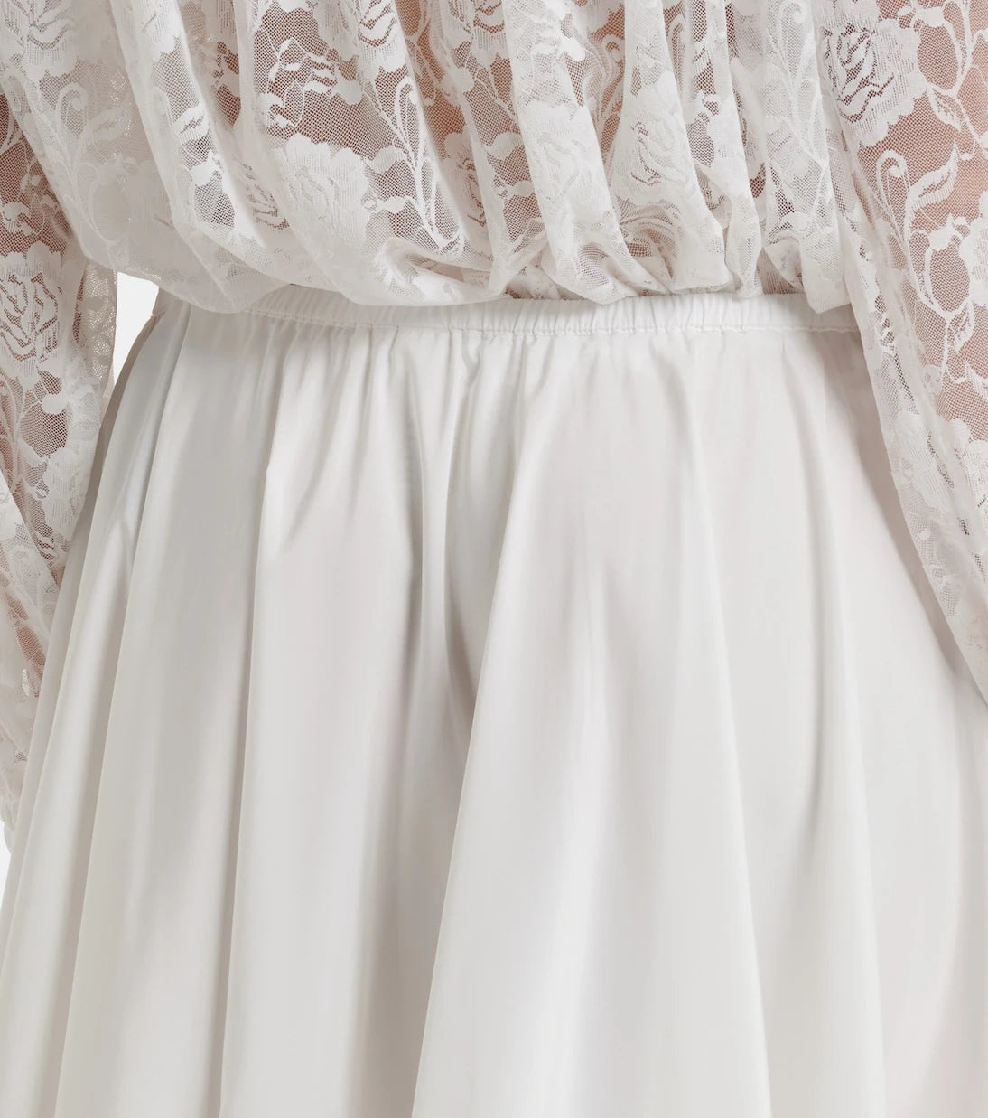 Norma Kamali - Pleated jersey maxi skirt