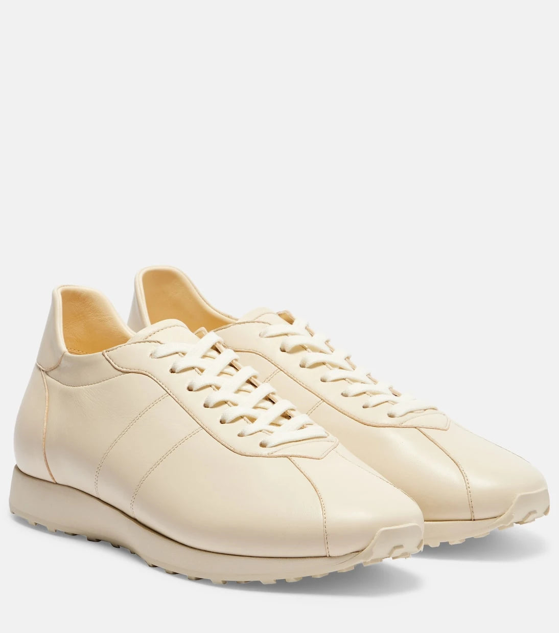 The Row - Mica leather sneakers