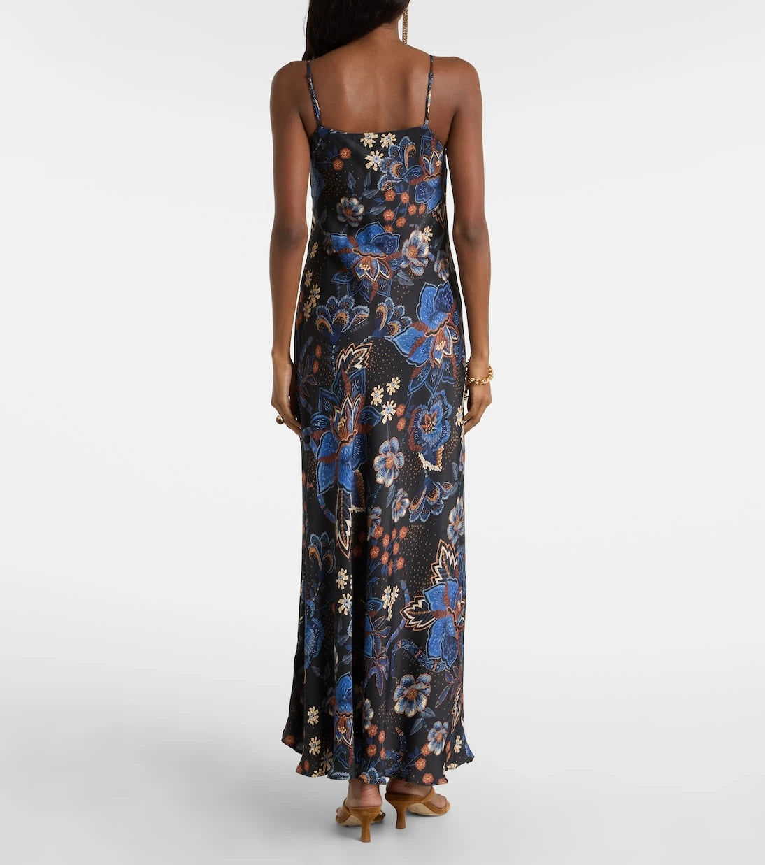 Farm Rio - Snakes Bouquet maxi dress
