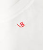 Victoria Beckham White Graphic Slogan T-Shirt