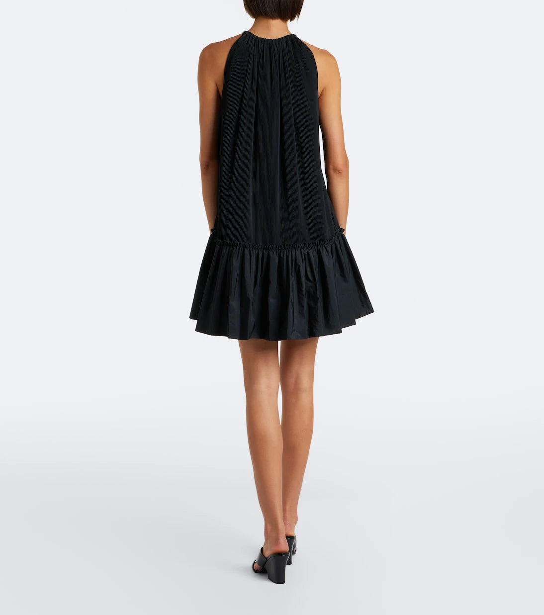 Max Mara - Embellished halterneck minidress