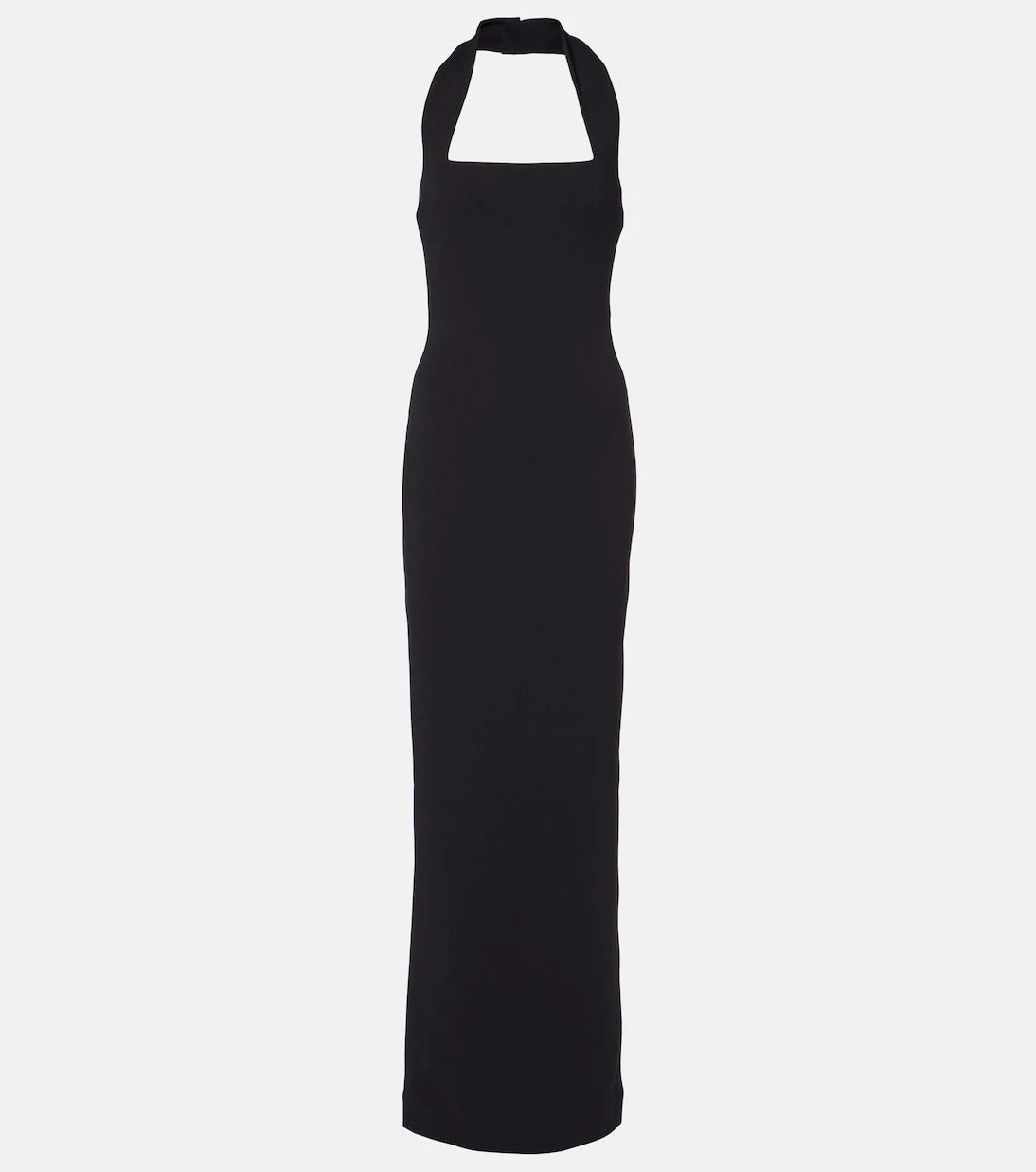 Solace London - Ilona halterneck crêpe gown