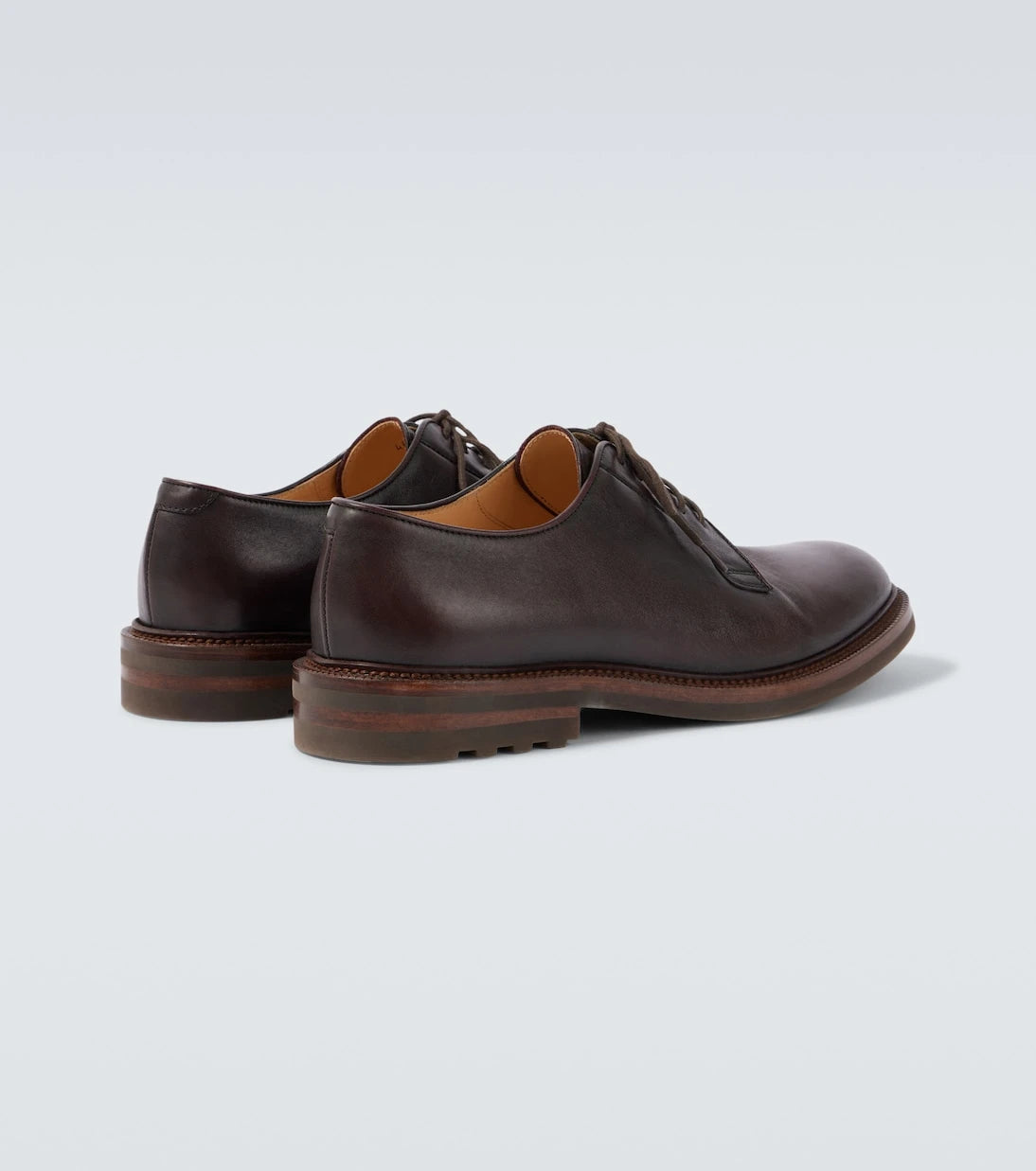 Brunello Cucinelli - Leather Derby shoes