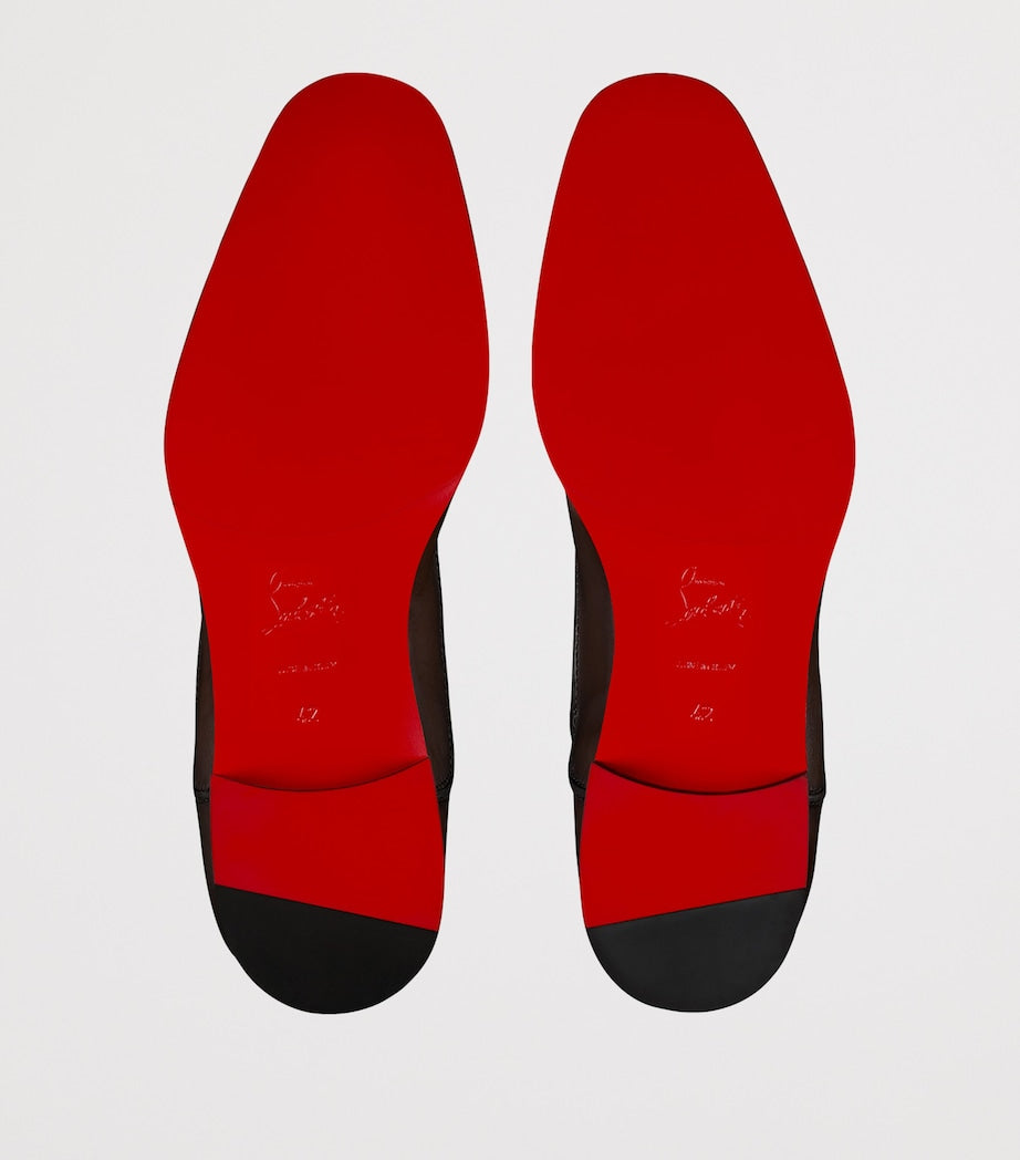 Christian Louboutin Serchelsea Leather Ankle Boots