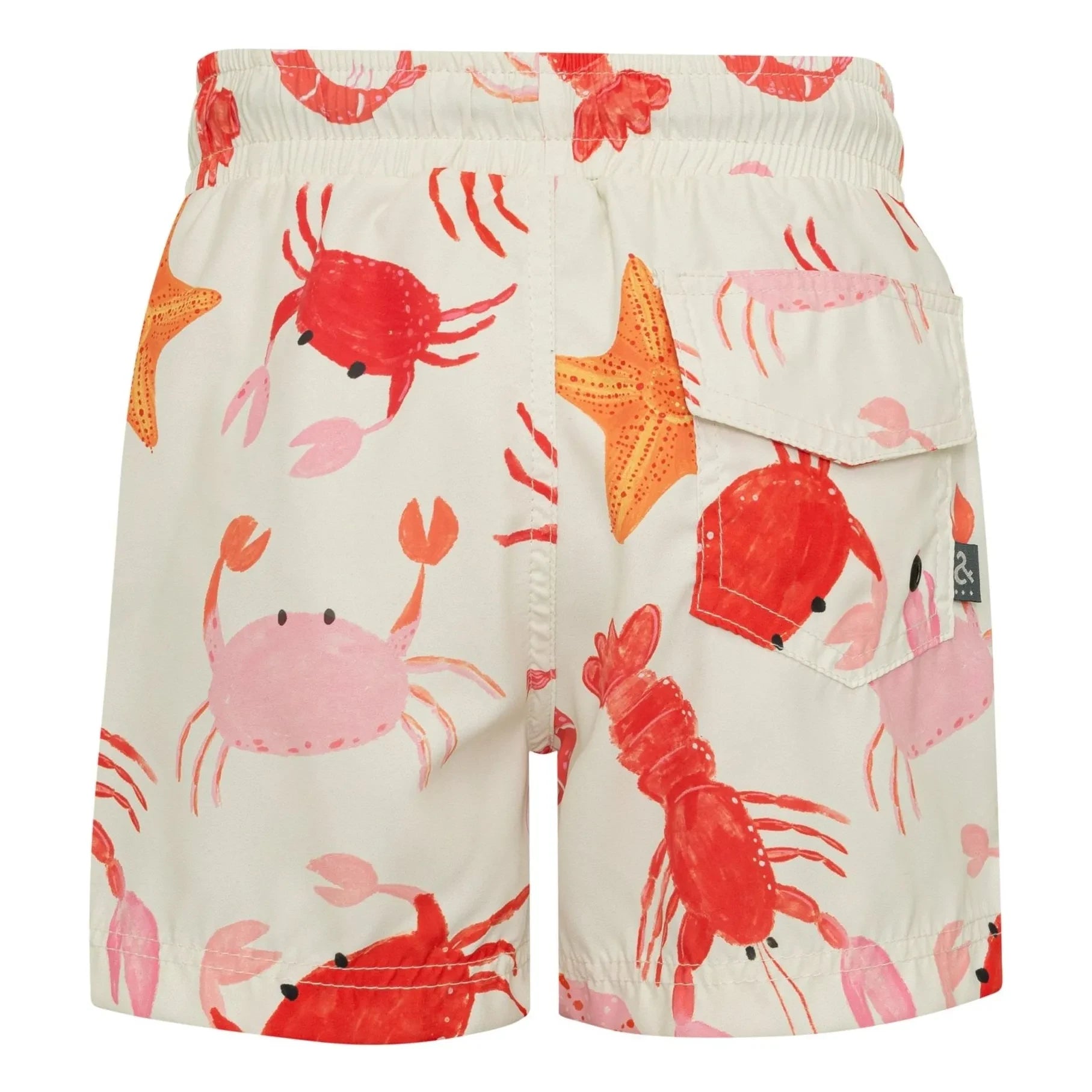 Pepita & Me - Crustacean Bath Short | Ecru