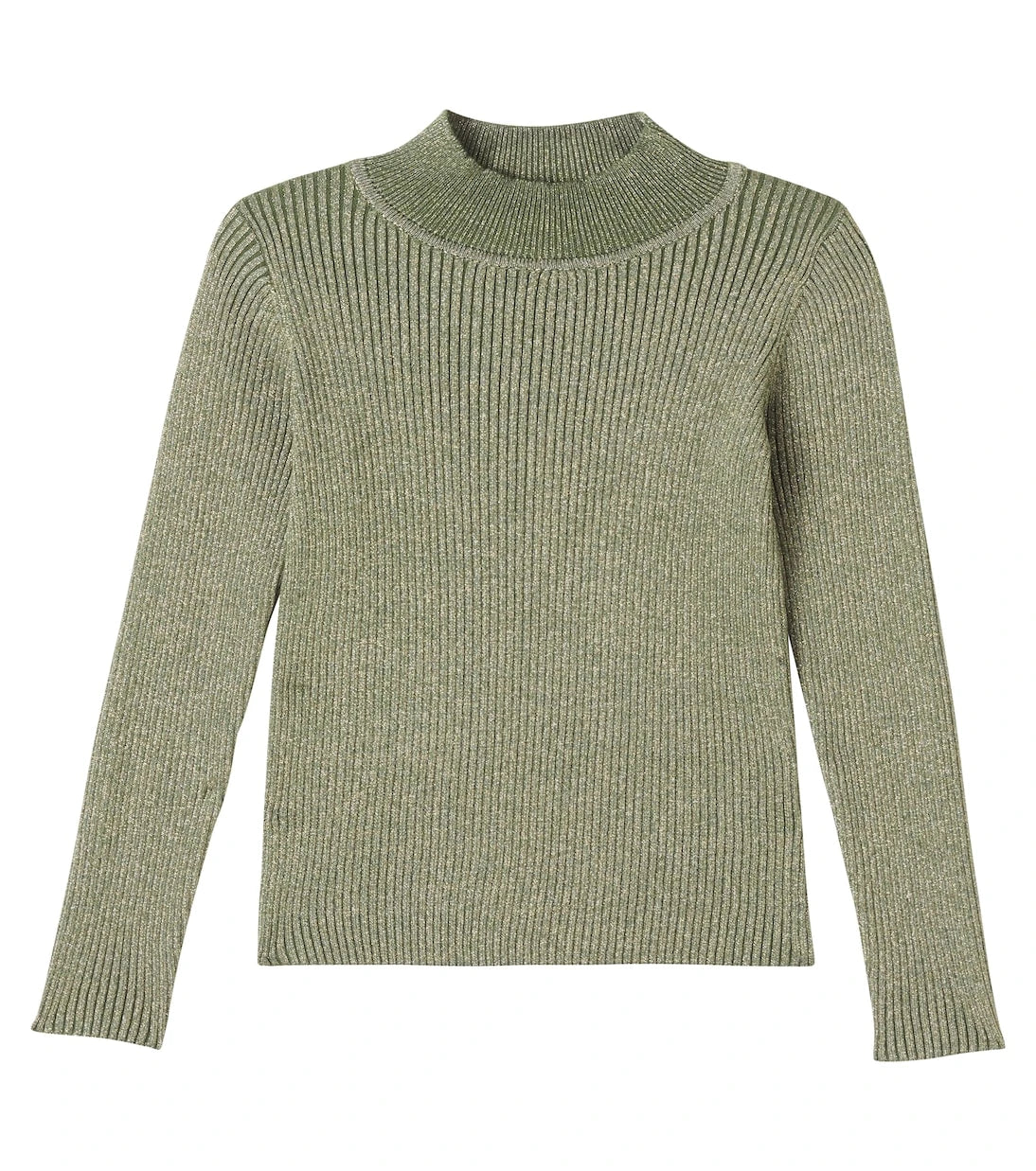 Molo - Ginevra cotton-blend lamé sweater