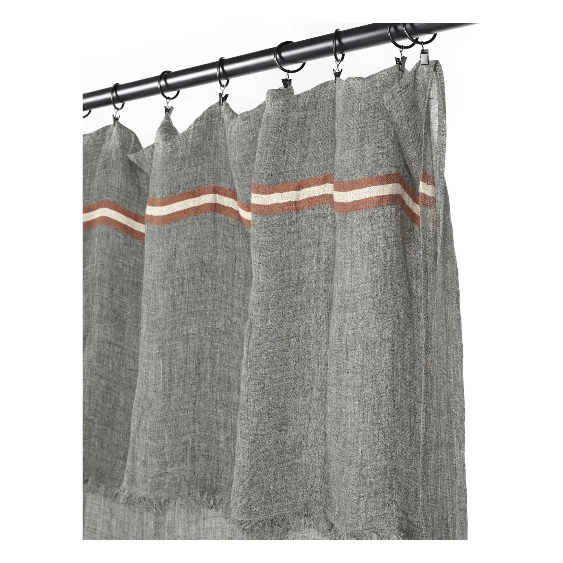 Libeco - Arlo linen curtain | Carbon