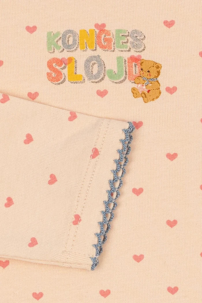 Konges Sløjd bebek pamuk elastan BASIC LS BODY GOTS