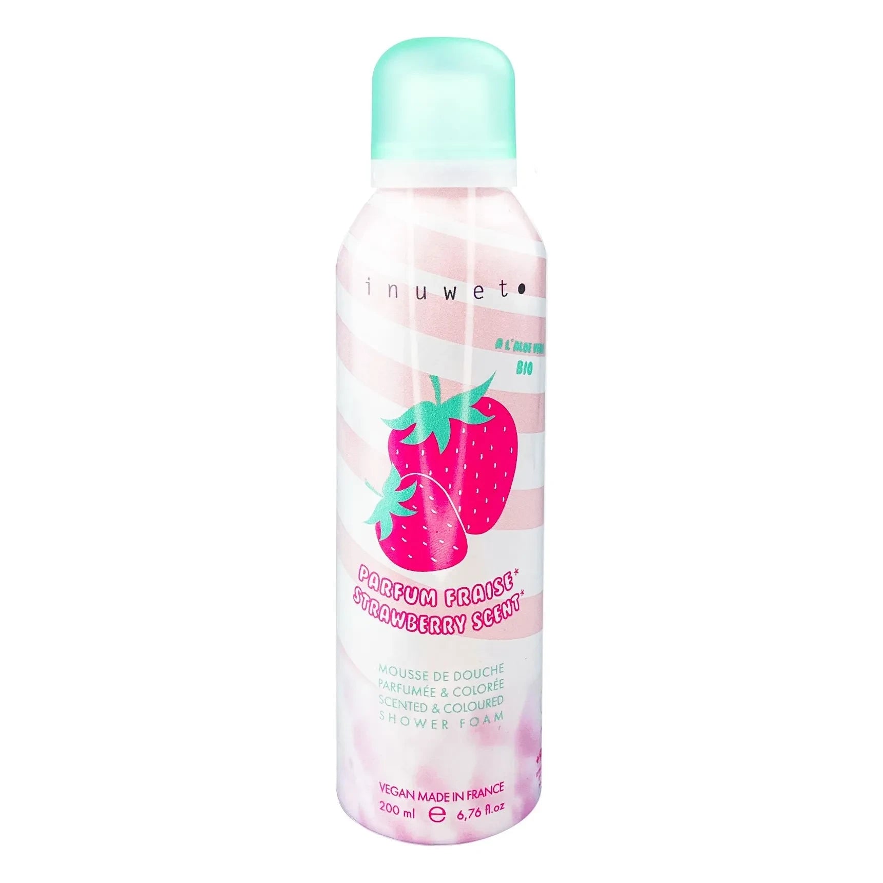 Inuwet - Strawberry shower foam - 200ml
