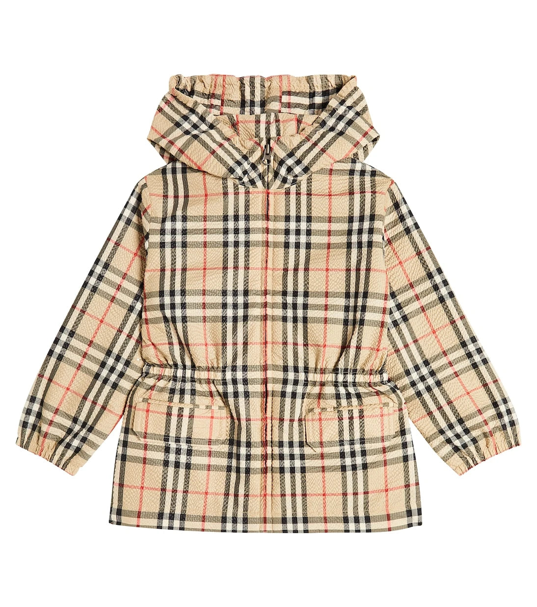 Burberry Kids - جاكيت كاروهات بربري