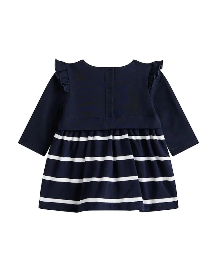 Pamuklu bebek elbisesi Tommy Hilfiger