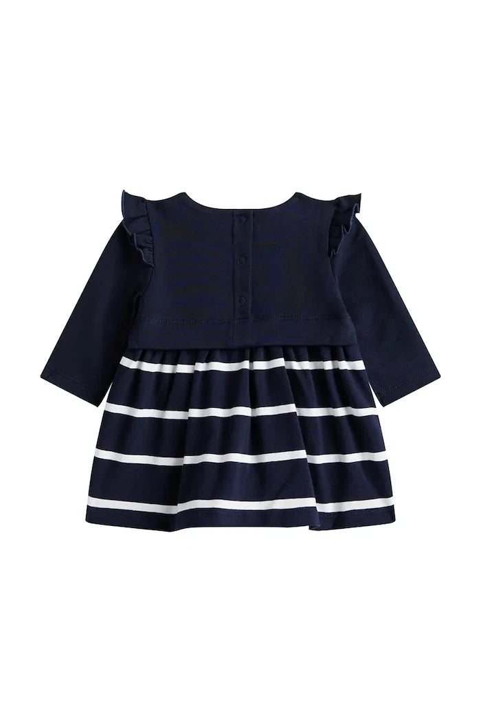 Pamuklu bebek elbisesi Tommy Hilfiger