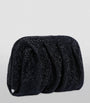 Benedetta Bruzziches Black Embellished Venus La Petite Clutch Bag