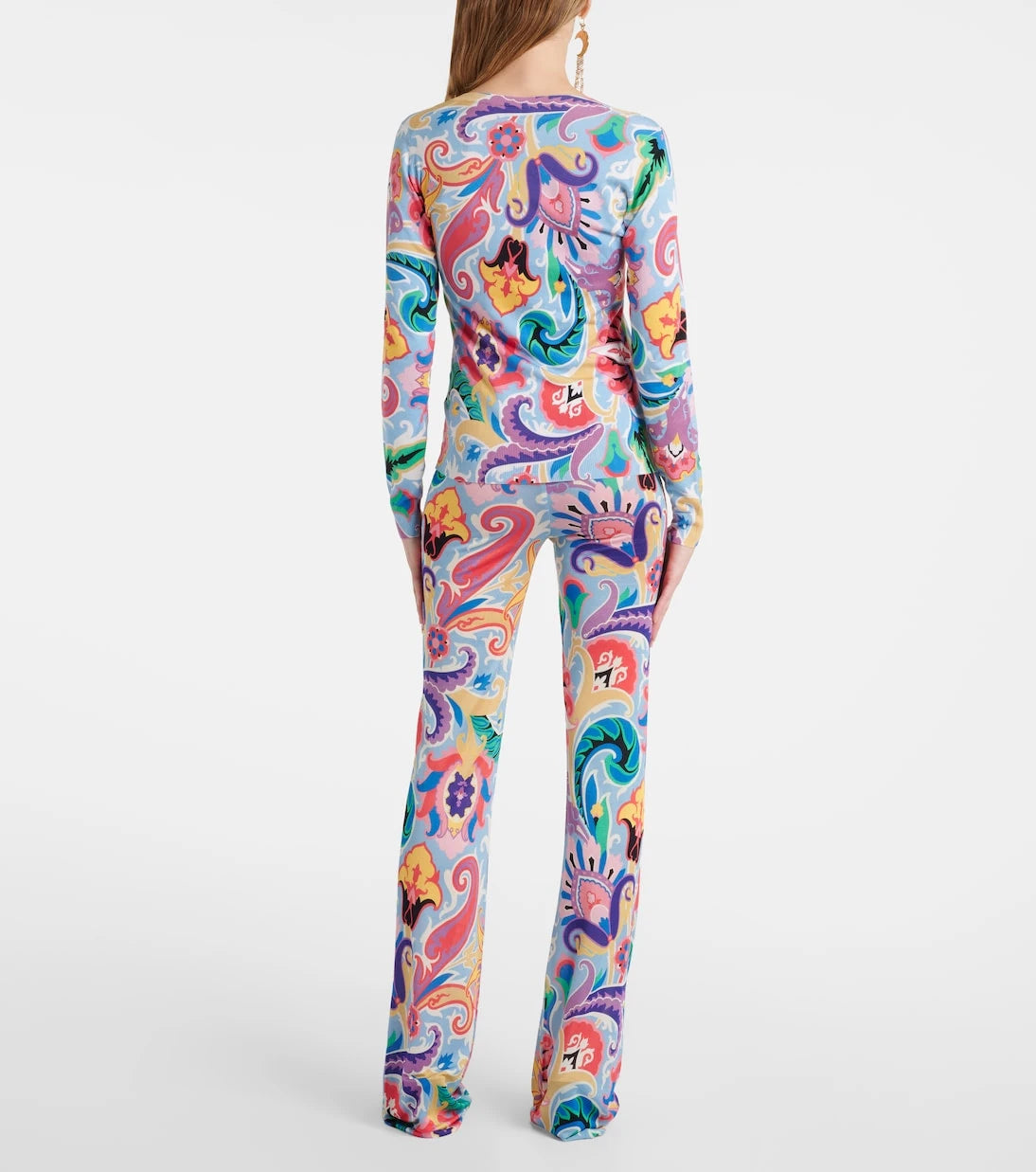 Etro - Paisley silk-blend sweater