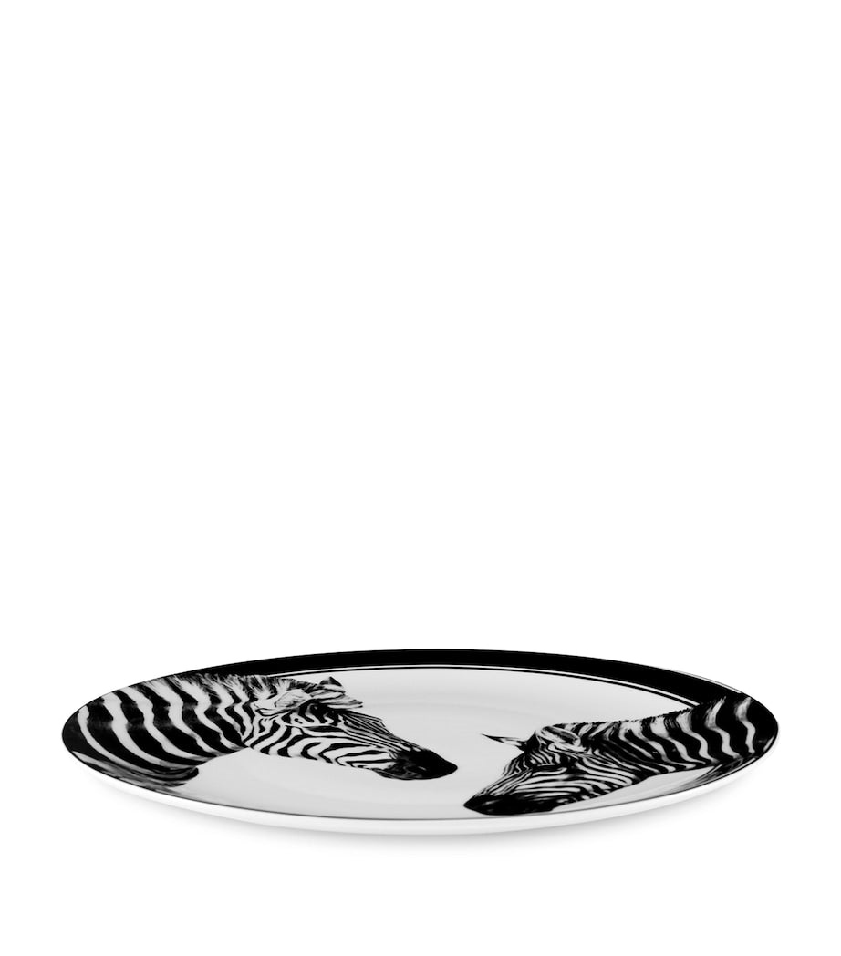 Dolce & Gabbana Casa Porcelain Zebra Charger Plate (31cm)