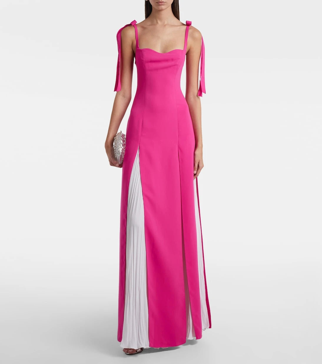 Marmar Halim - Pleated sash gown
