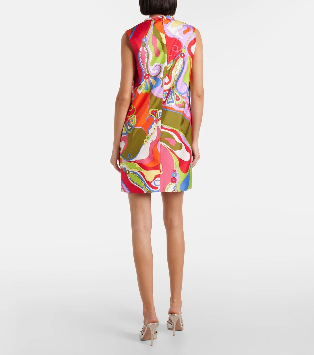 Pucci - Orchidee silk twill minidress