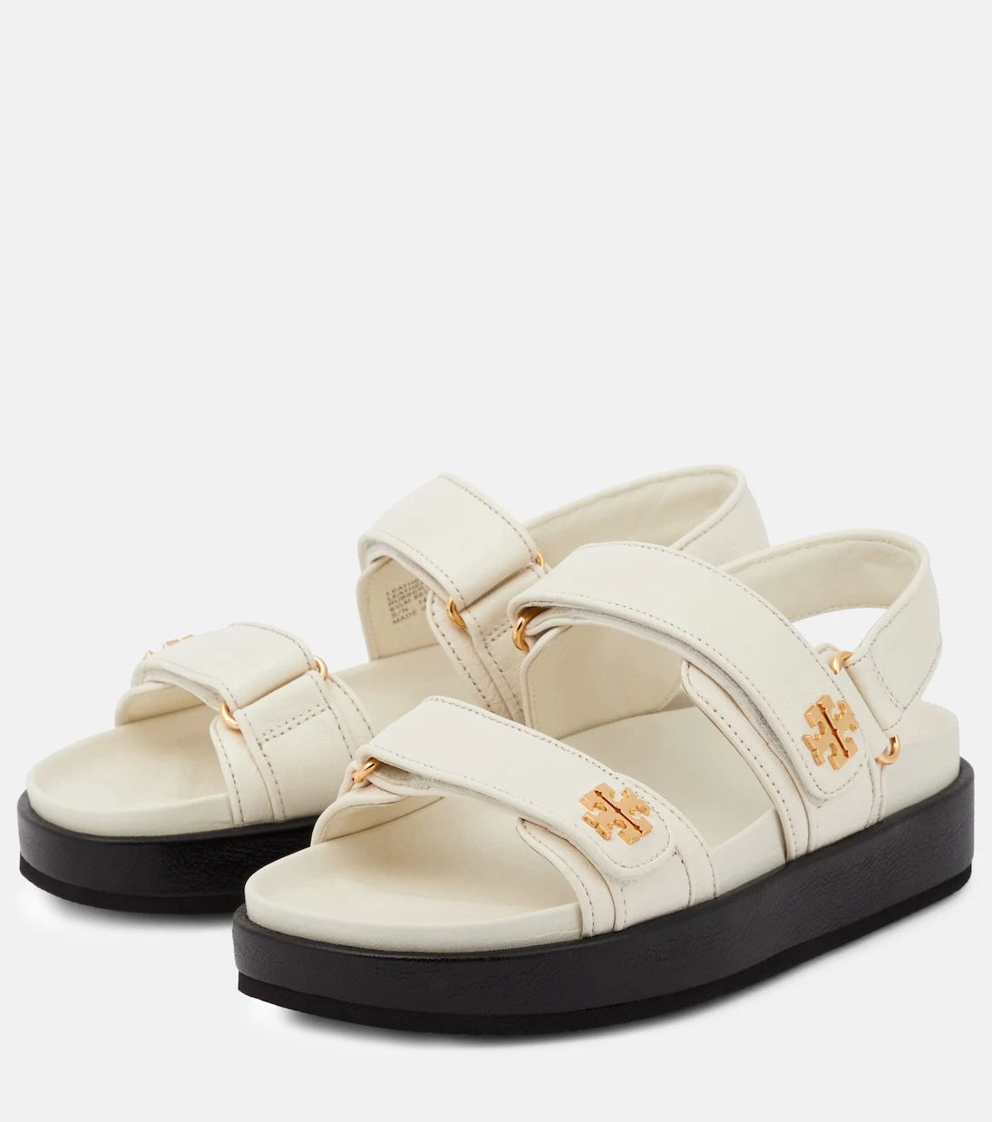 Tory Burch - Double T leather sandals
