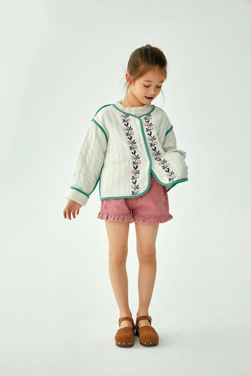 C'era Una Volta - Annina embroidered cotton jacket