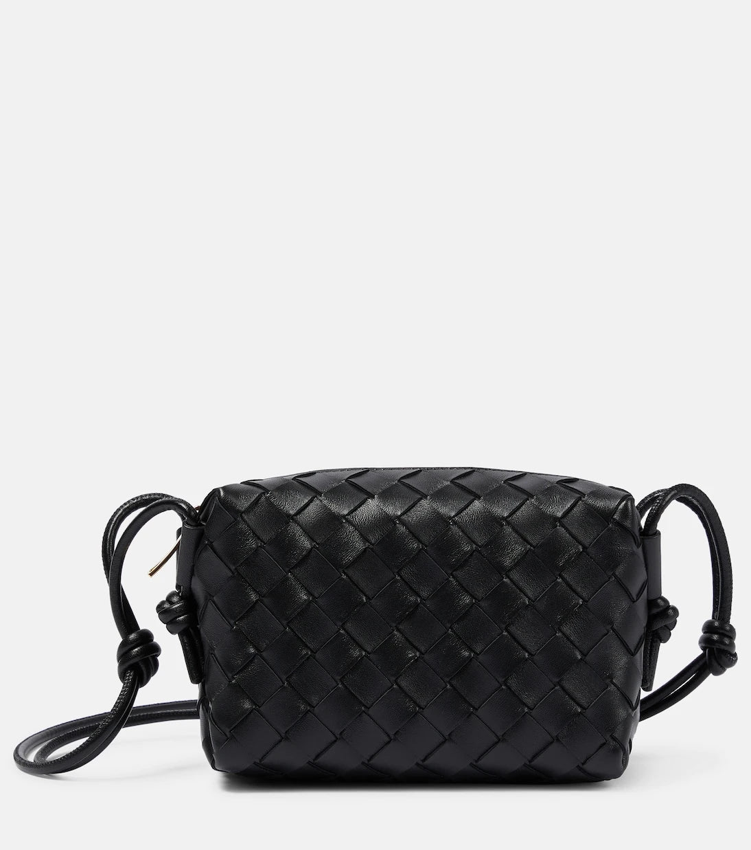 Bottega Veneta - Loop Mini deri kamera çantası