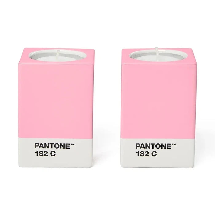 Декоративен свещник Pantone 7,8 x 5,5 cm (2 броя)