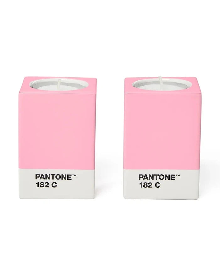 Декоративен свещник Pantone 7,8 x 5,5 cm (2 броя)
