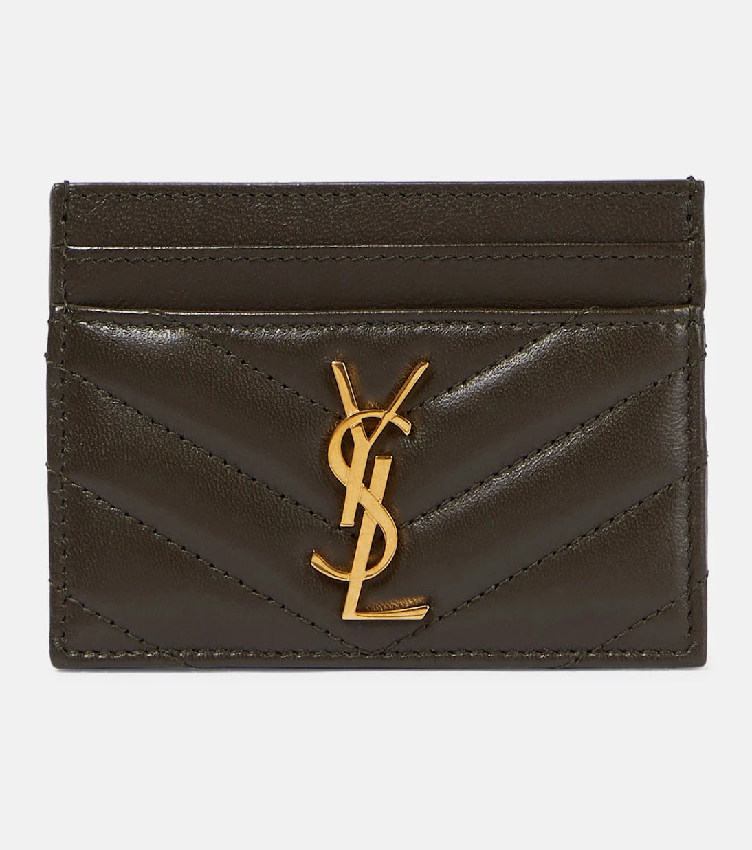 Saint Laurent - Cassandre matelassé leather card holder
