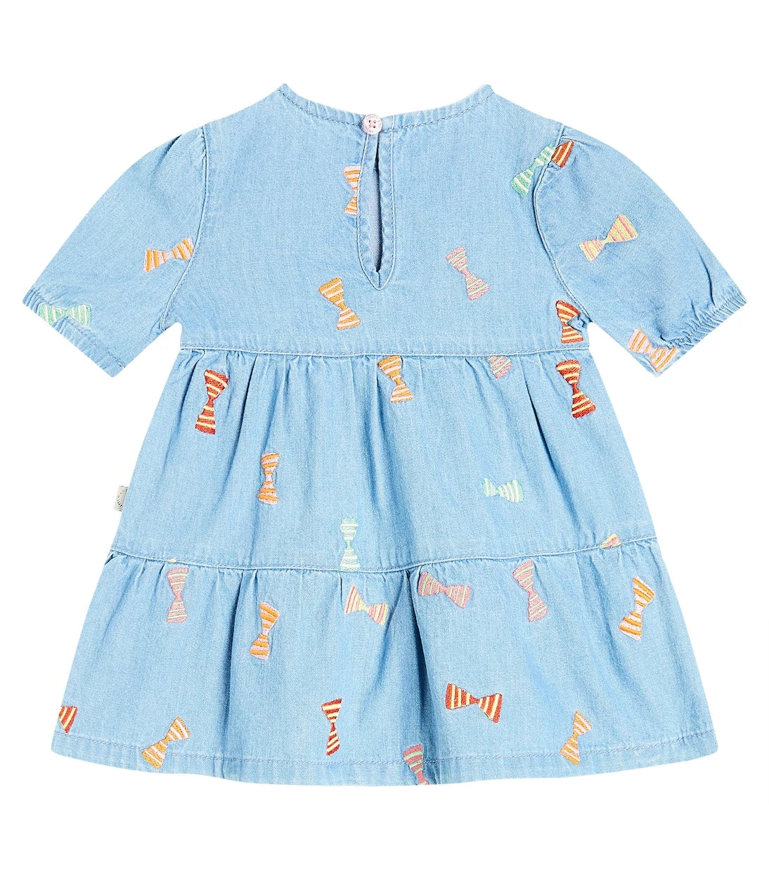 Stella McCartney Kids - Bow-detail denim dress
