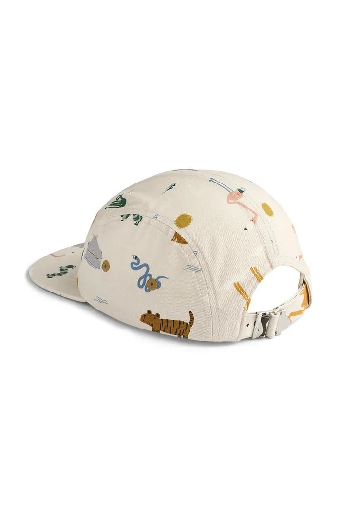 Детска памучна шапка с козирка Liewood Rory Printed Cap