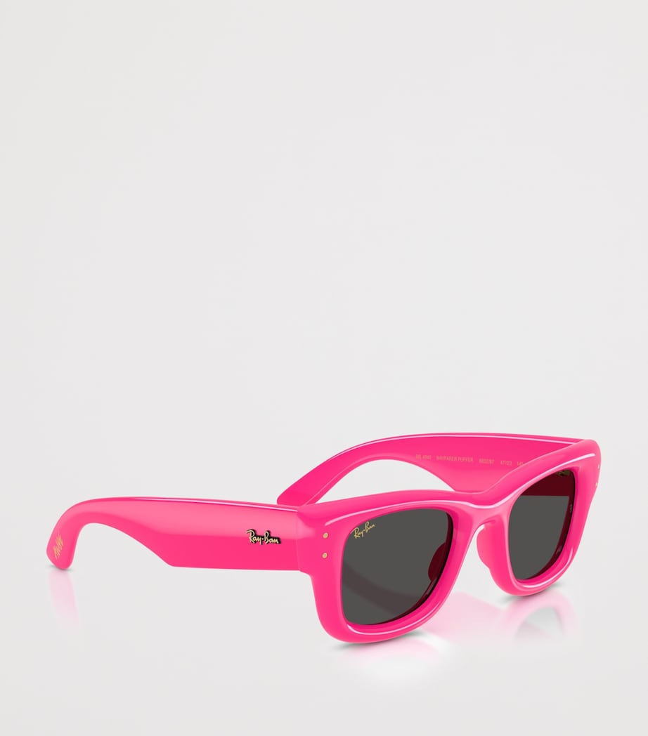 Ray-Ban Pink x A$AP Rocky Wayfarer Puffer Sunglasses