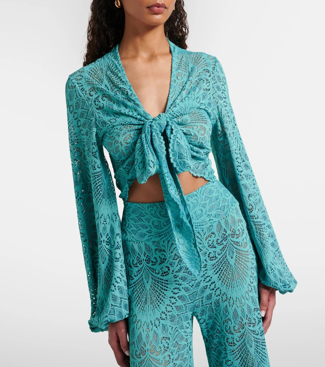 Alexandra Miro - Tabitha lace crop top