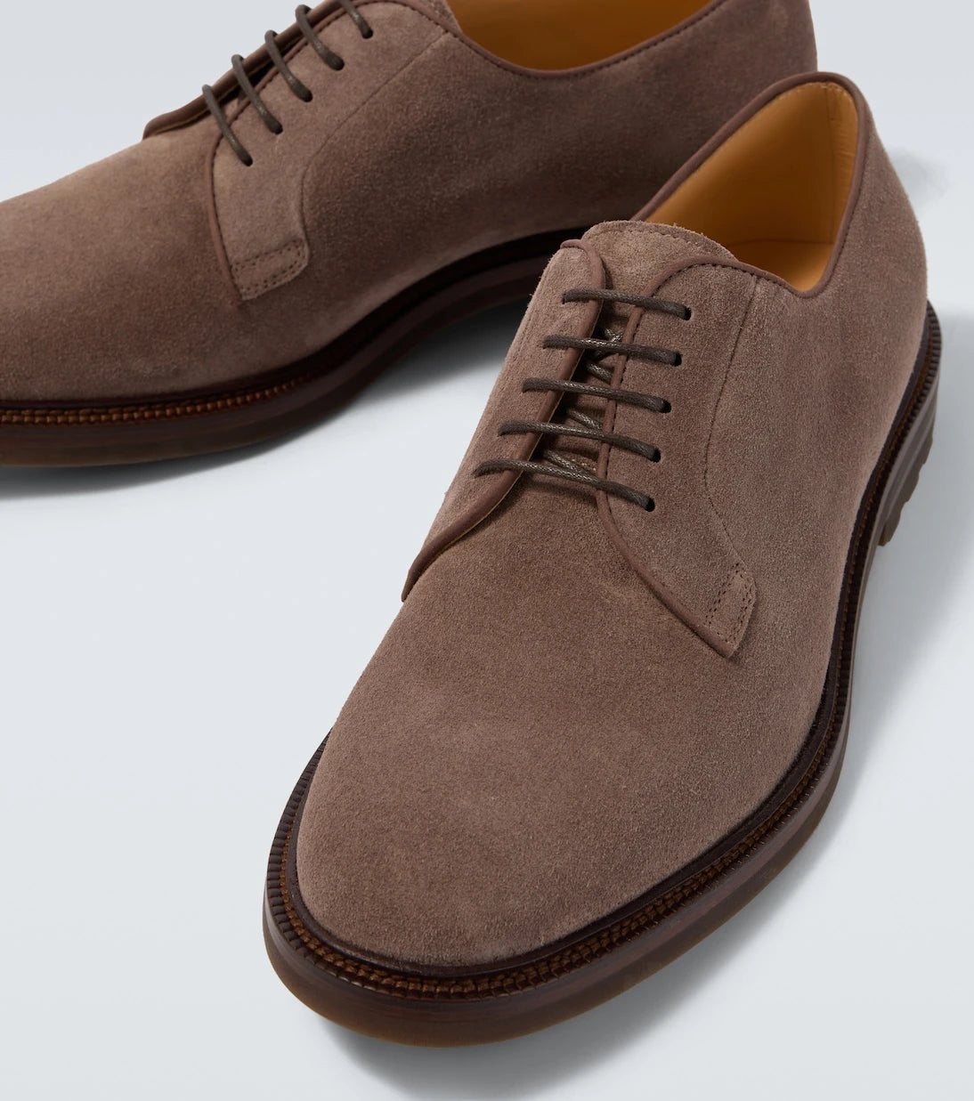 Brunello Cucinelli - Suede Derby shoes