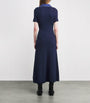 Sandro Paris Blue Knitted Midi Dress