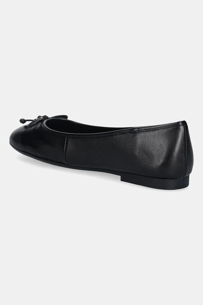 Кожени балеринки Tommy Hilfiger HILFIGER SMOOTH LTHR BALLET