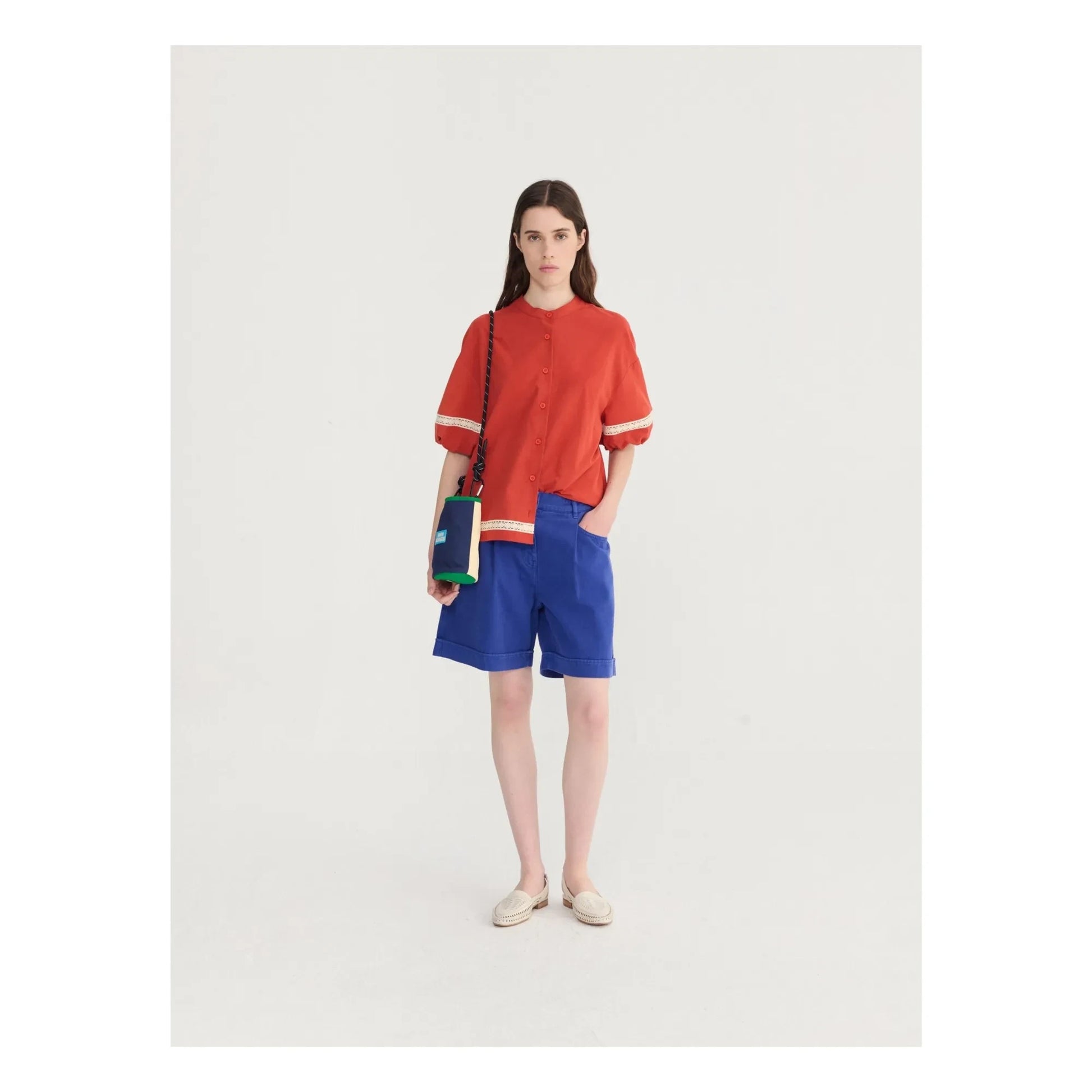 Bobo Choses - Organic cotton Bermuda shorts | Blue