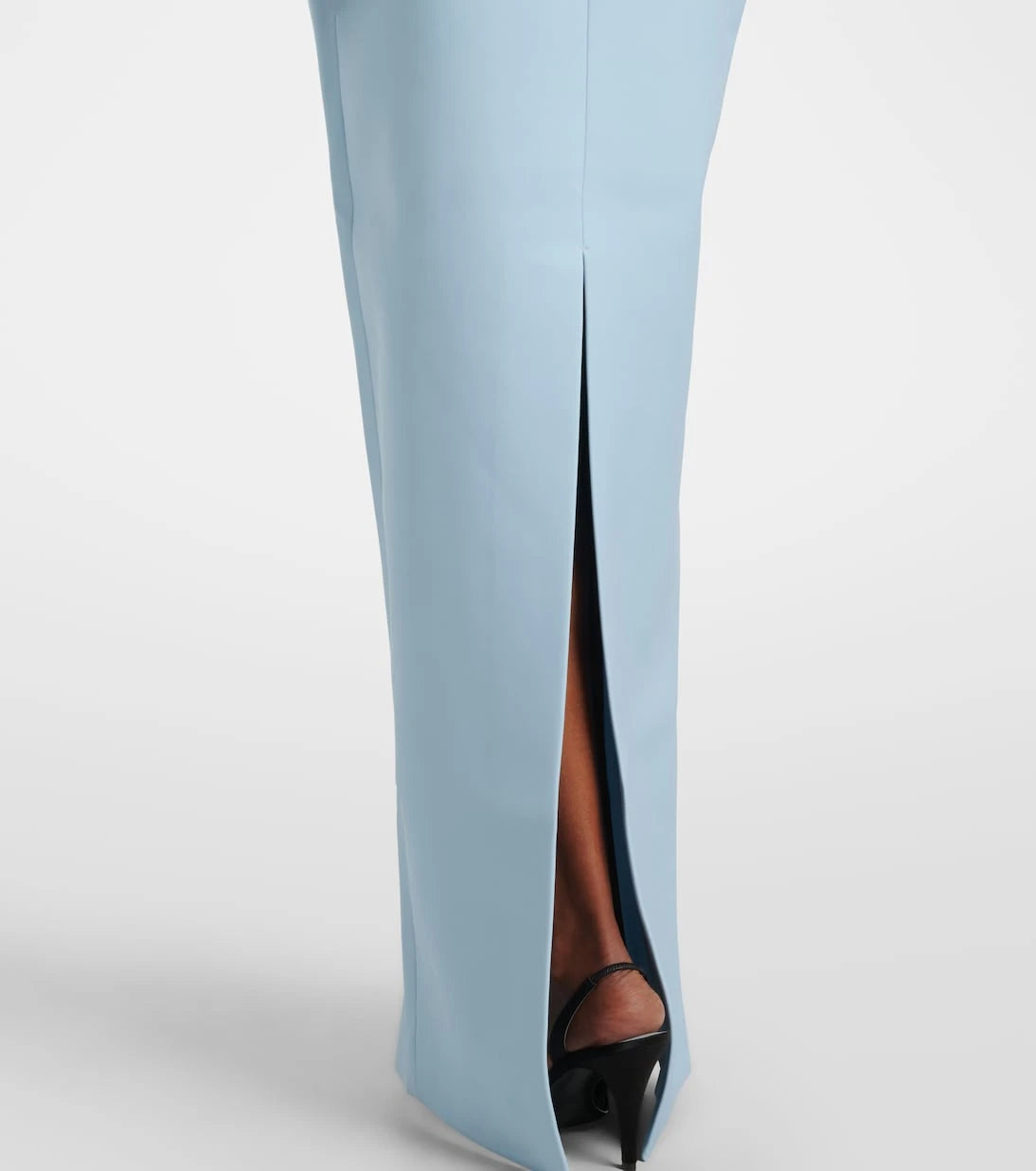 Rachel Gilbert - Maddie draped off-shoulder crêpe gown