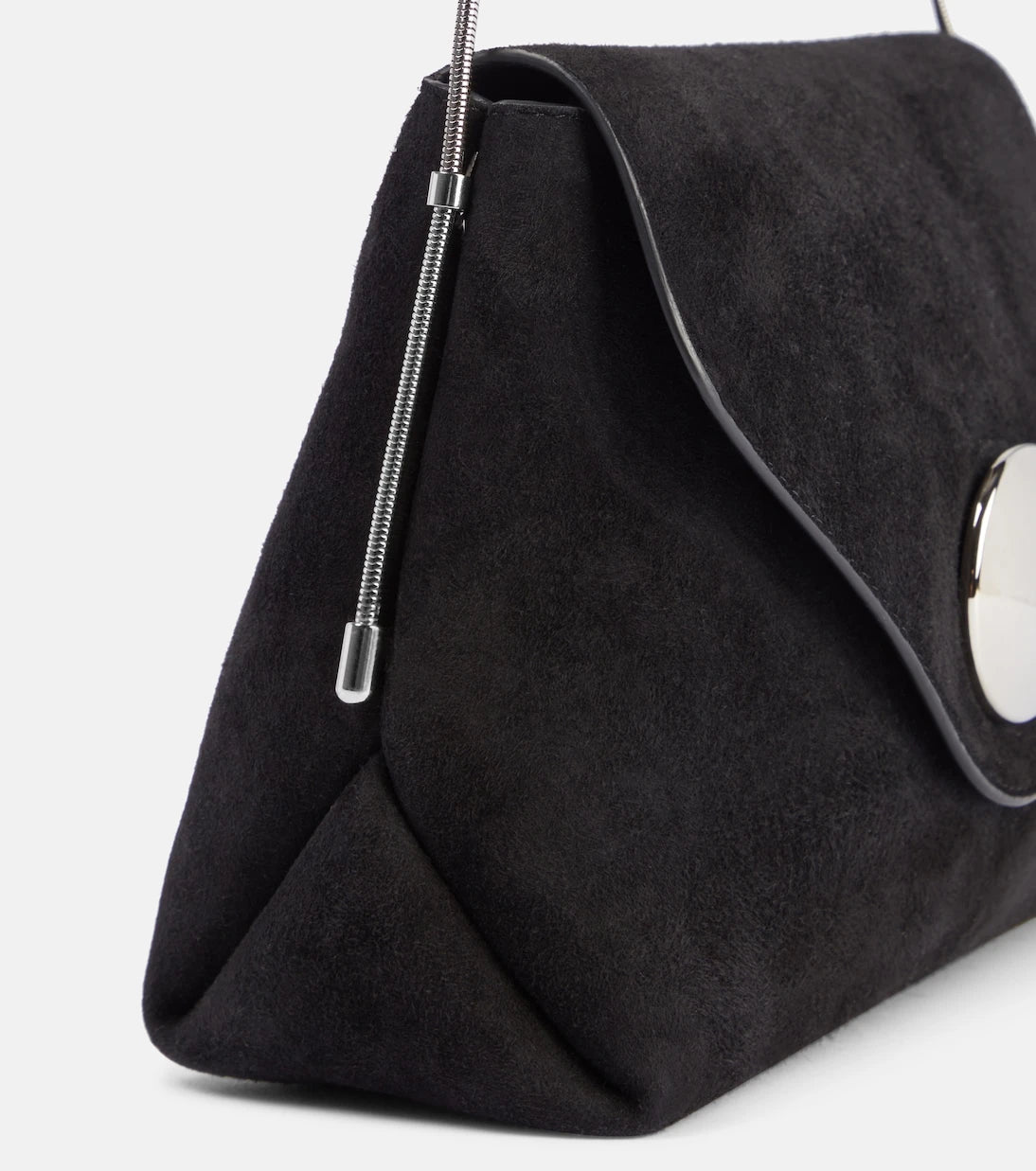 Khaite - Bobbi suede shoulder bag