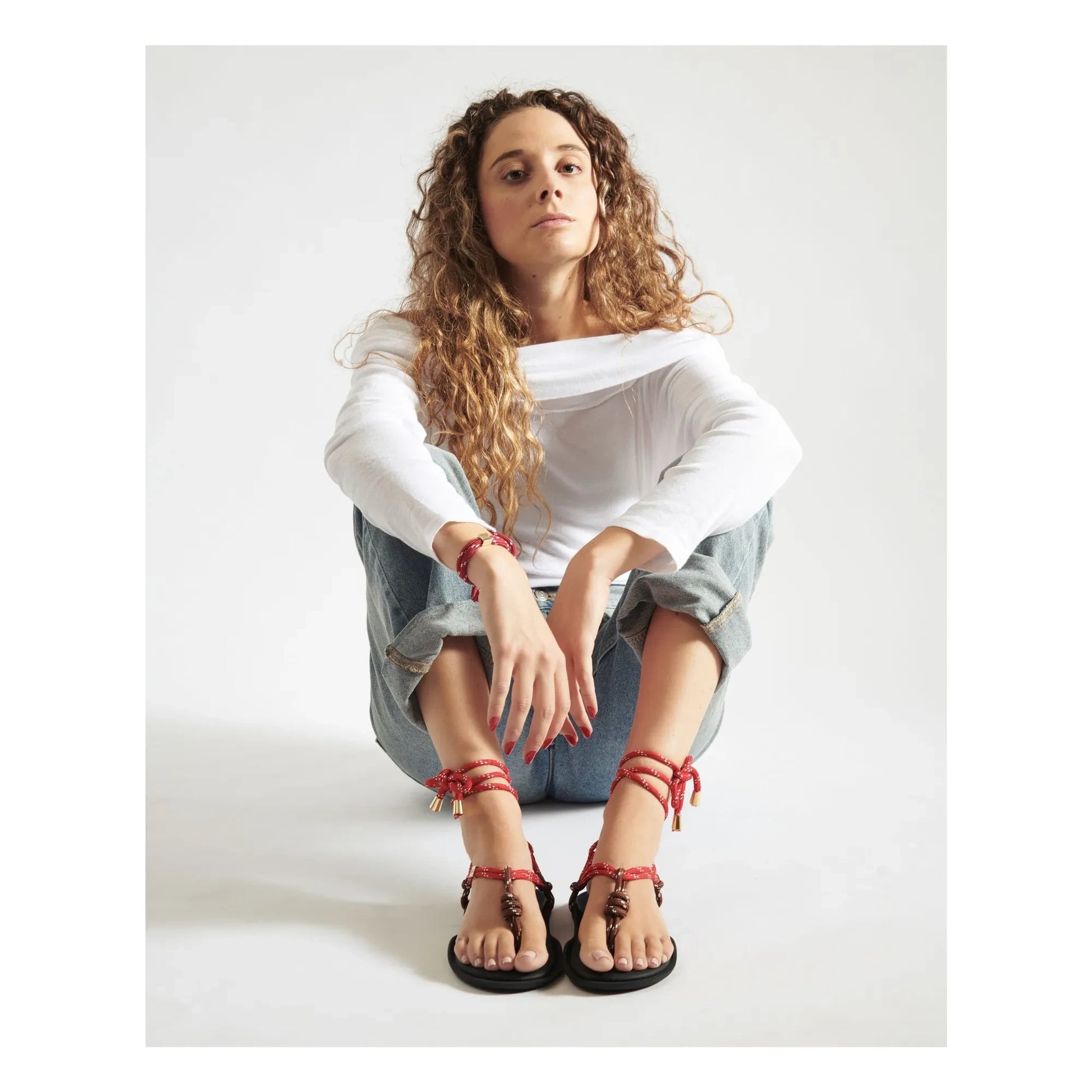 Flòwze - Flò Twin sandals | Red