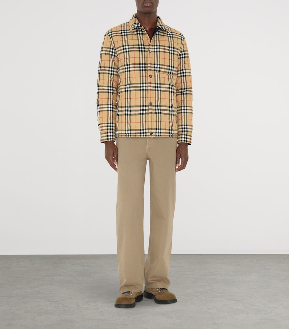 Burberry Black Reversible Quilted Jacket