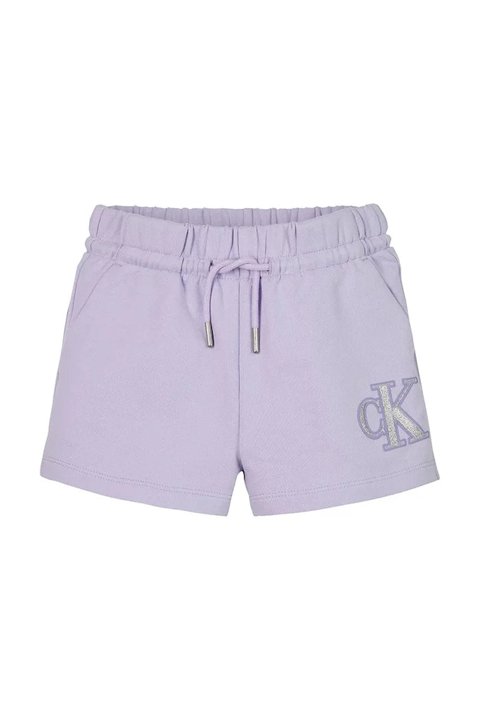 Детски памучен къс панталон Calvin Klein Jeans