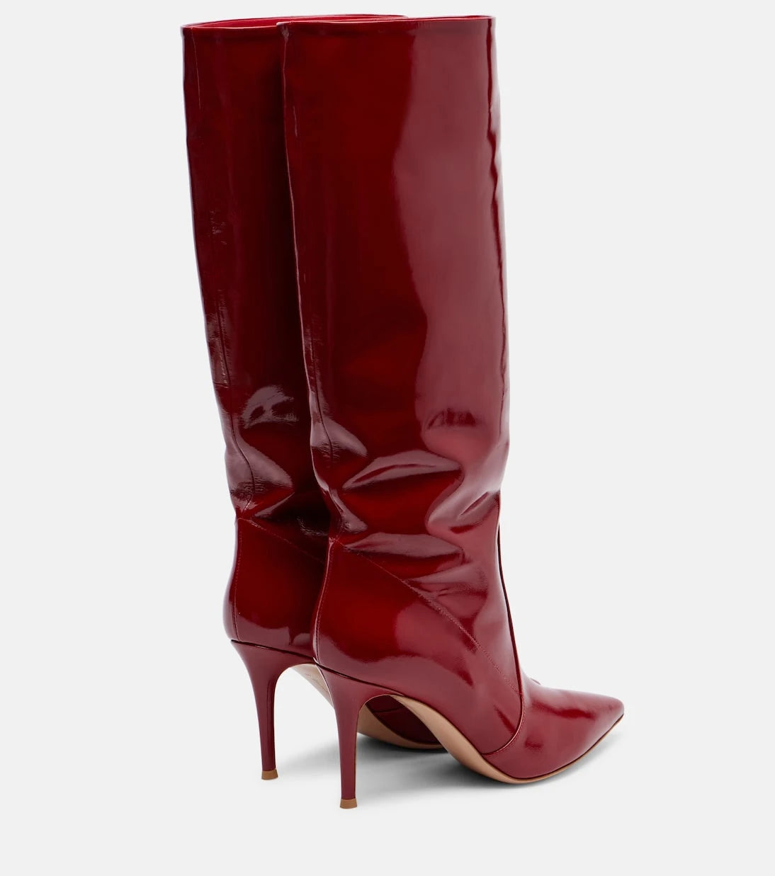 Gianvito Rossi - Hansen 85 patent leather knee-high boots