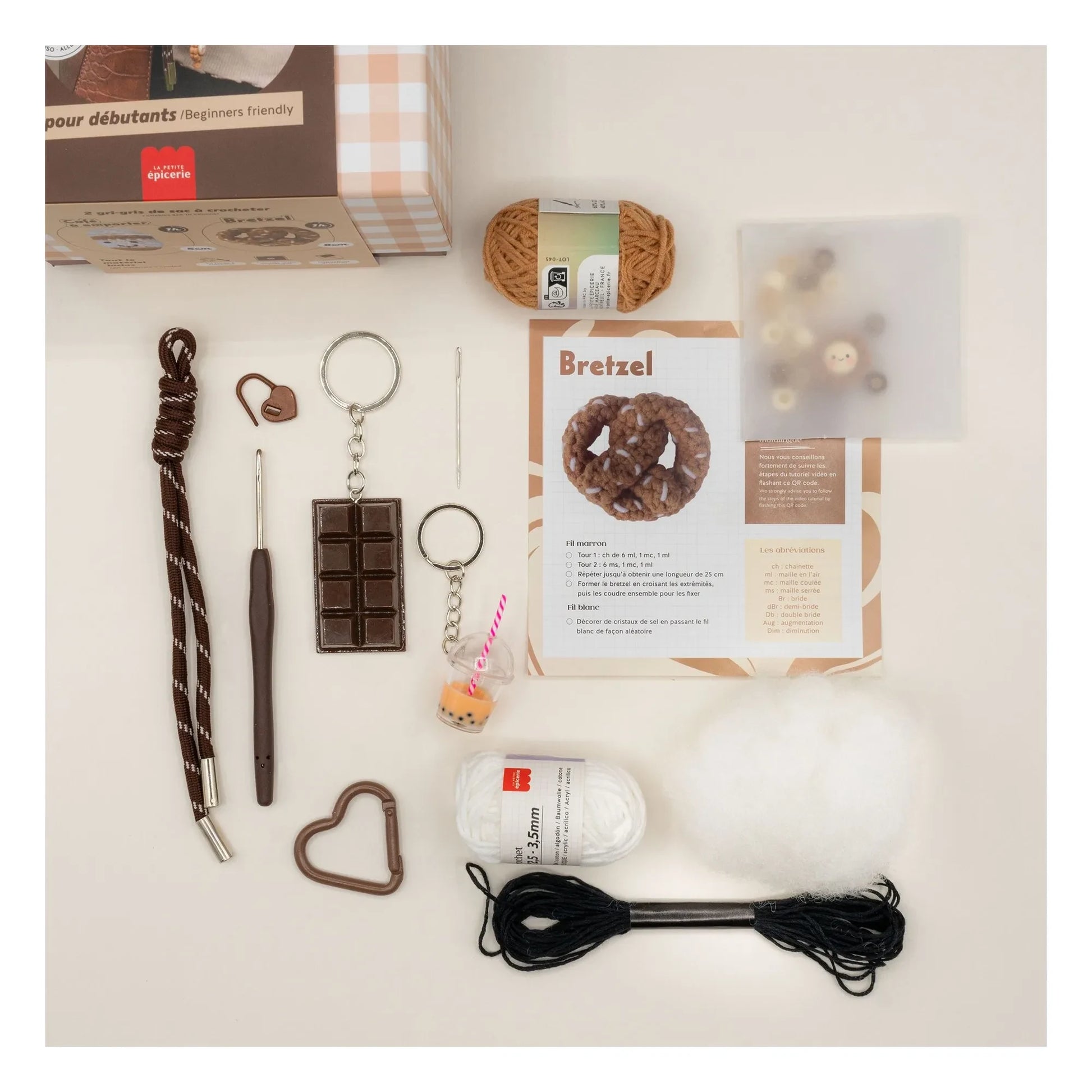 La Petite Épicerie - Crochet charm kit - Coffee Time